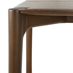 PI Matbord Mörkbetsad Teak, 100x240 cm