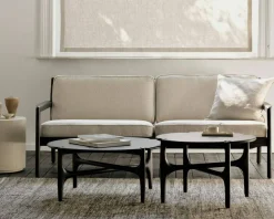 PI Soffbord Mahogny, Ø80 cm