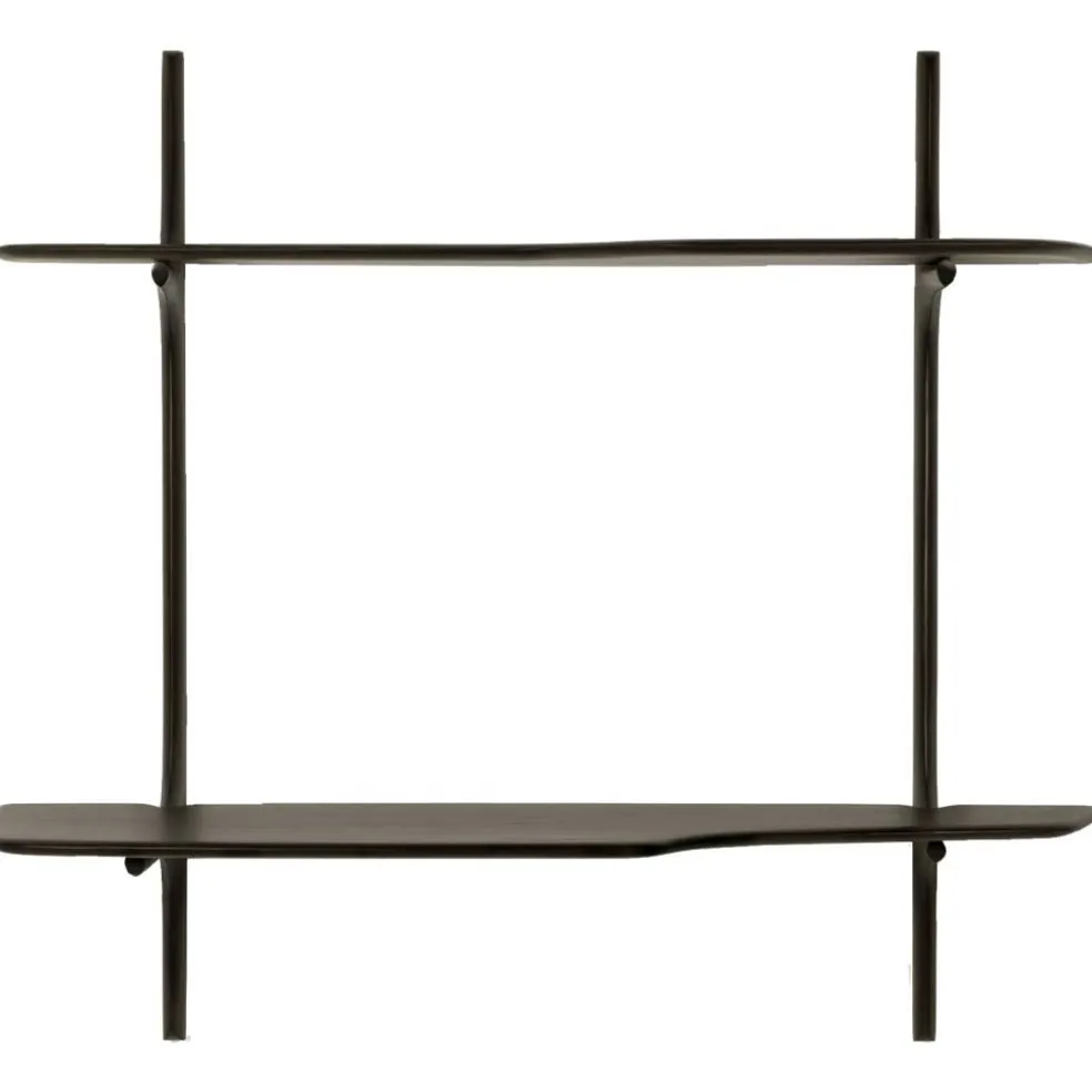 PI Vägghängt Skrivbord, Mahogny