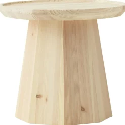 Pine Sidobord Ø65 cm, Pine