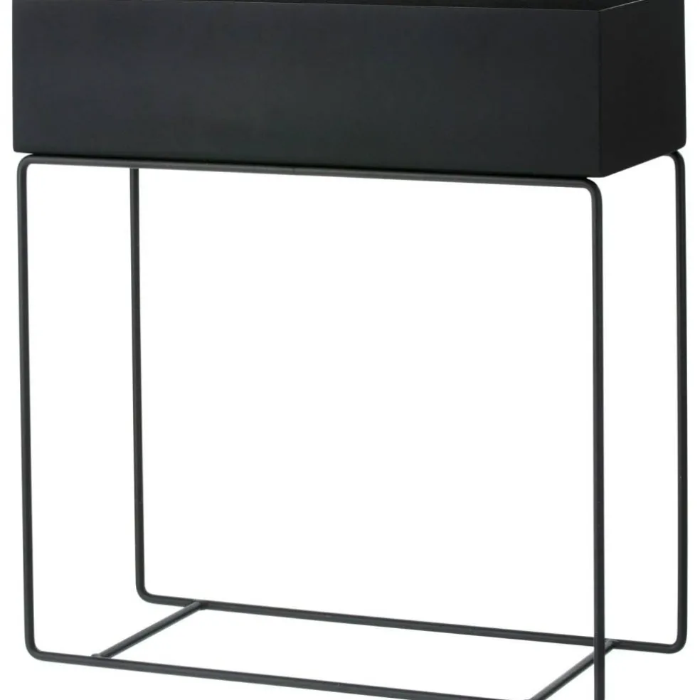 Plant Box Blomlåda 60x65 cm, Svart