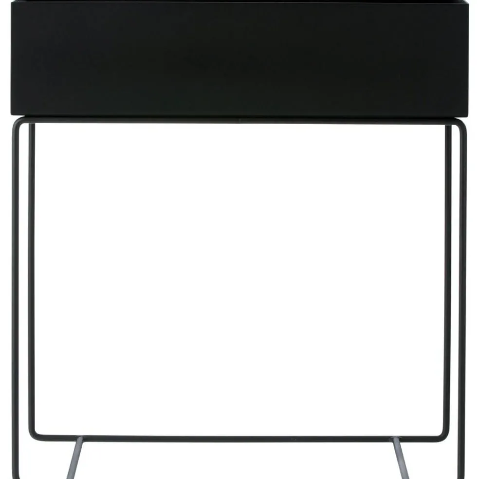 Plant Box Blomlåda 60x65 cm, Svart
