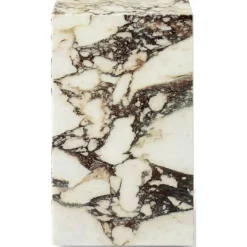 Plinth Tall Sidobord 51x30 cm, Calacatta Viola Marmor