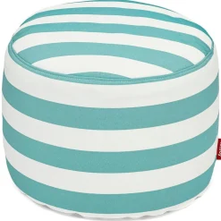 Point Outdoor Sittpuff Ø50 cm, Stripe Azure