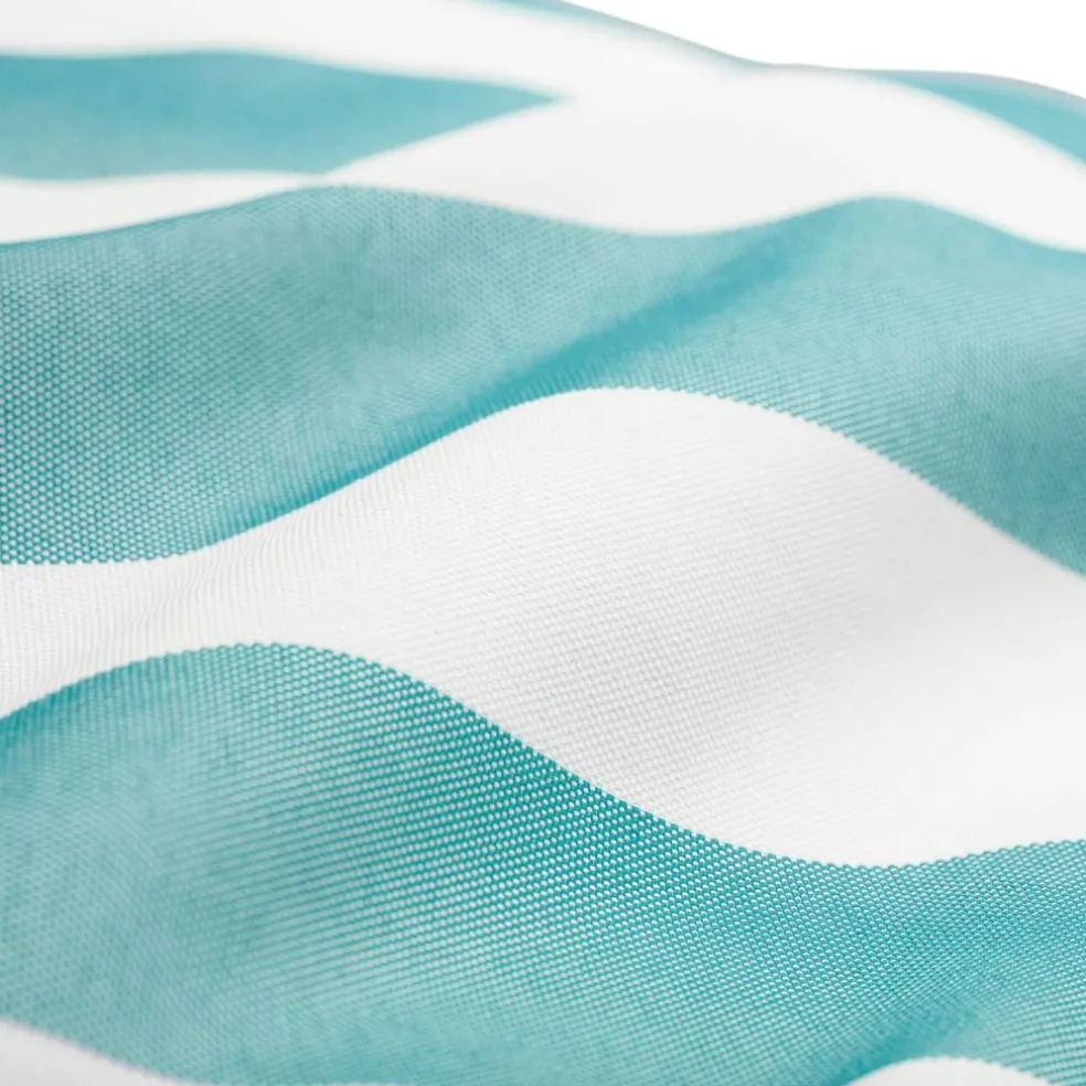 Point Outdoor Sittpuff Ø50 cm, Stripe Azure