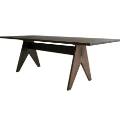 Pose Matbord 95x250 cm, Rökt Ek