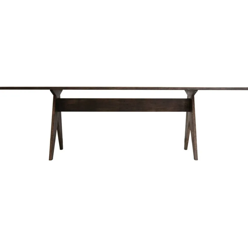 Pose Matbord 95x250 cm, Rökt Ek
