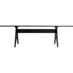 Pose Matbord 95x250 cm, Svart Ek