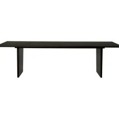 Private Matbord 320 cm, Svartbetsad Ask