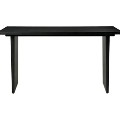 Private Skrivbord 120x60 cm, Brunsvart Betsad Ek