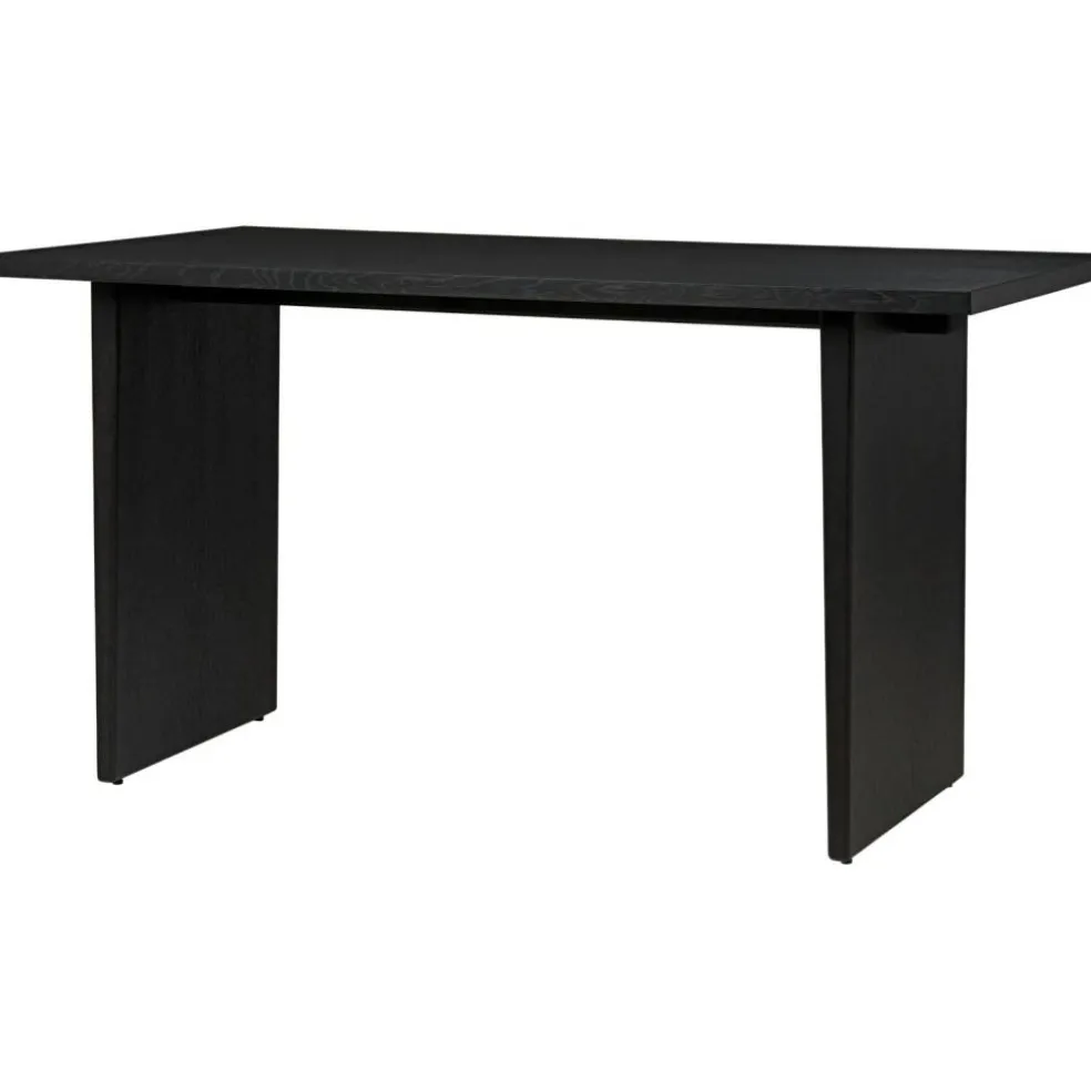 Private Skrivbord 120x60 cm, Brunsvart Betsad Ek