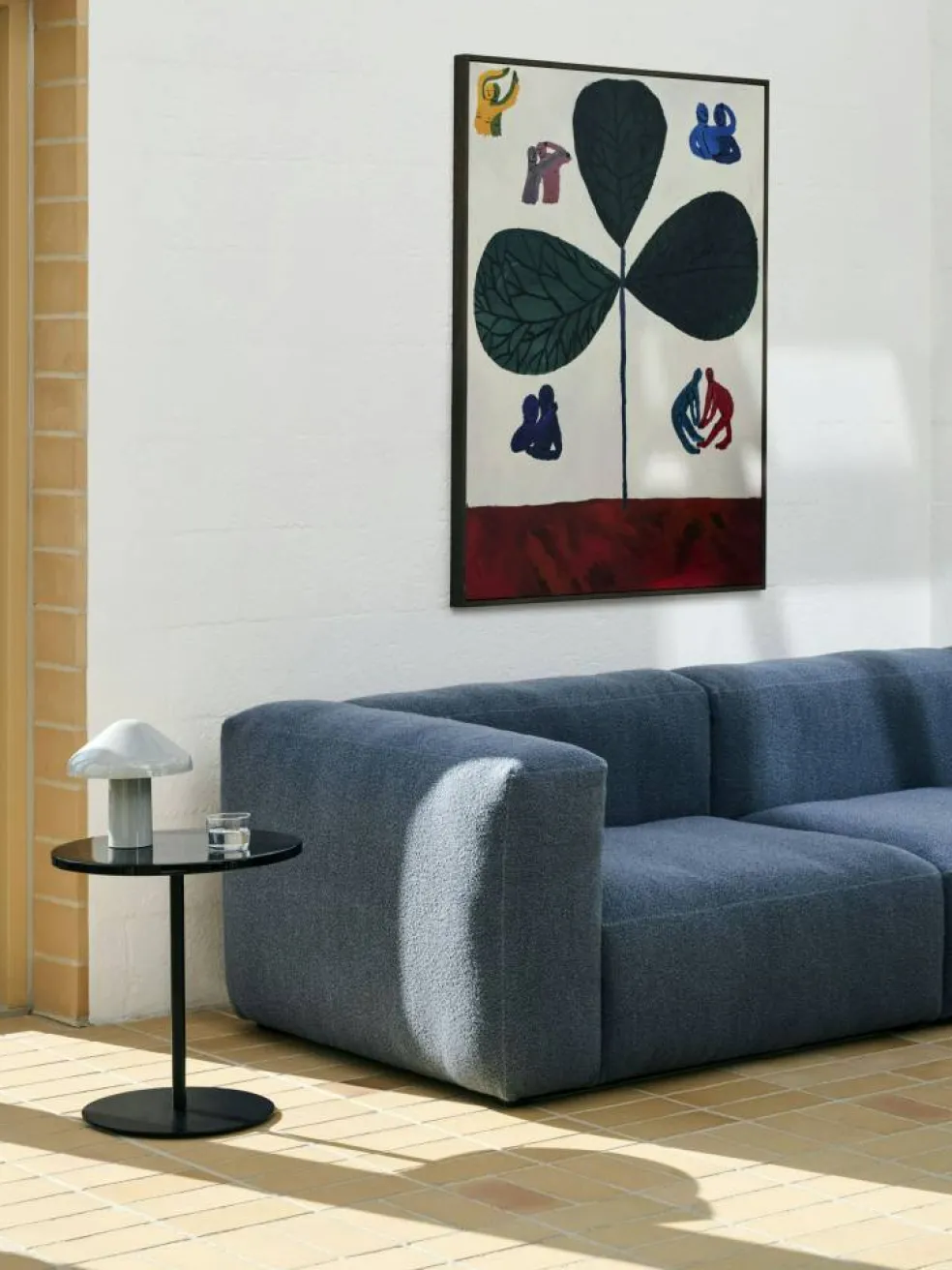 Pyro Soffbord 45 cm, Svart / Soft Jade