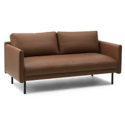 Rar 2-Sitssoffa, Omaha Leather Cognac