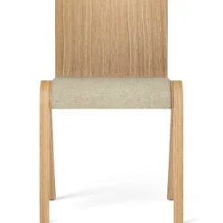Ready Stol, Klädd Framsida, Mörkbetsad Ek / Bouclé 02