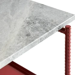 Rebar Sidobord 49x80 cm, Barn Red