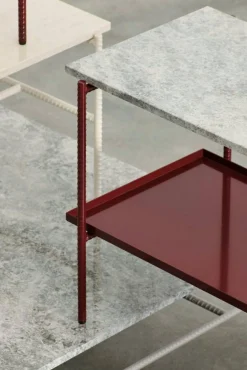 Rebar Sidobord 49x80 cm, Barn Red