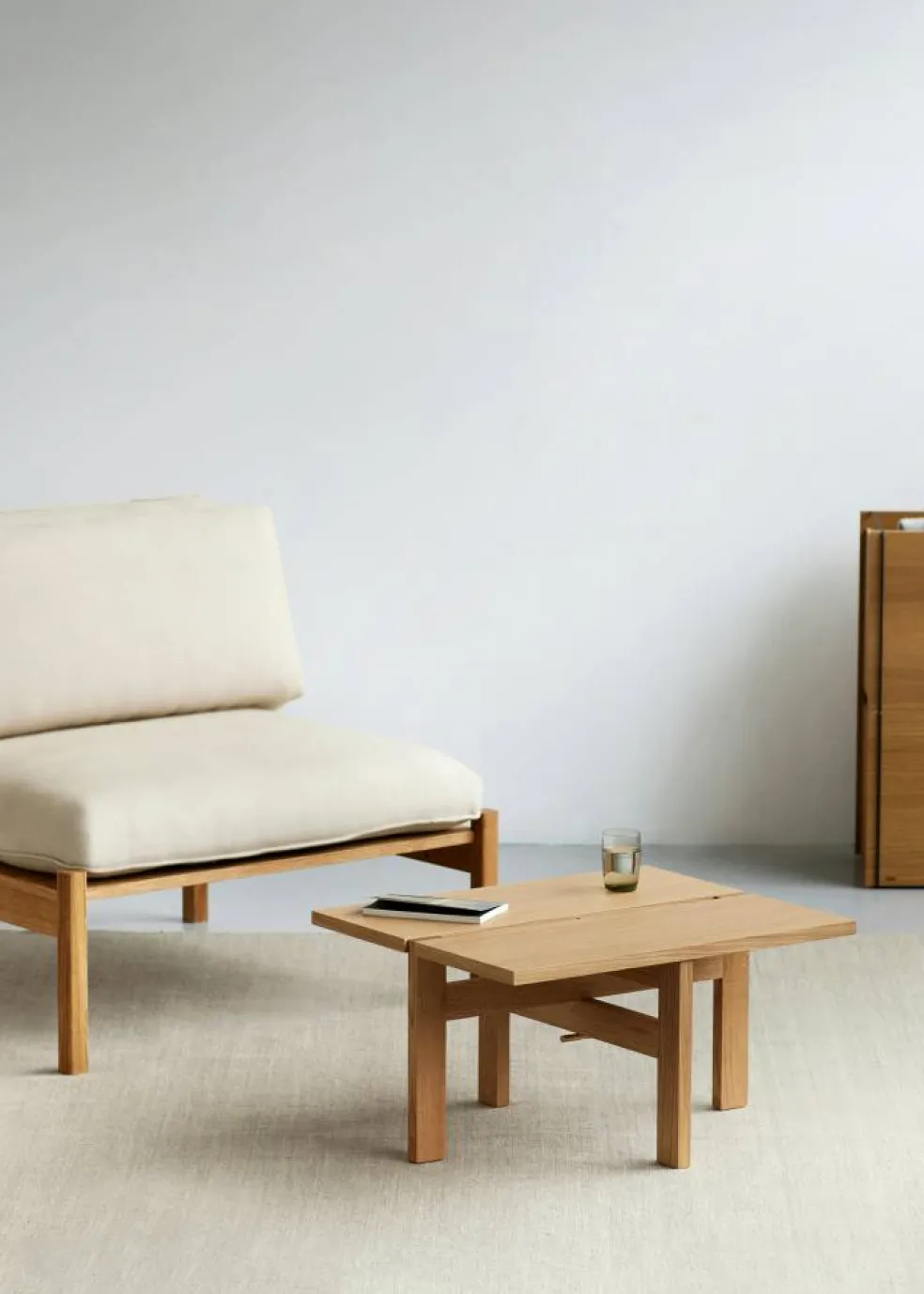 Rectangular Soffbord 50x115 cm, Ek