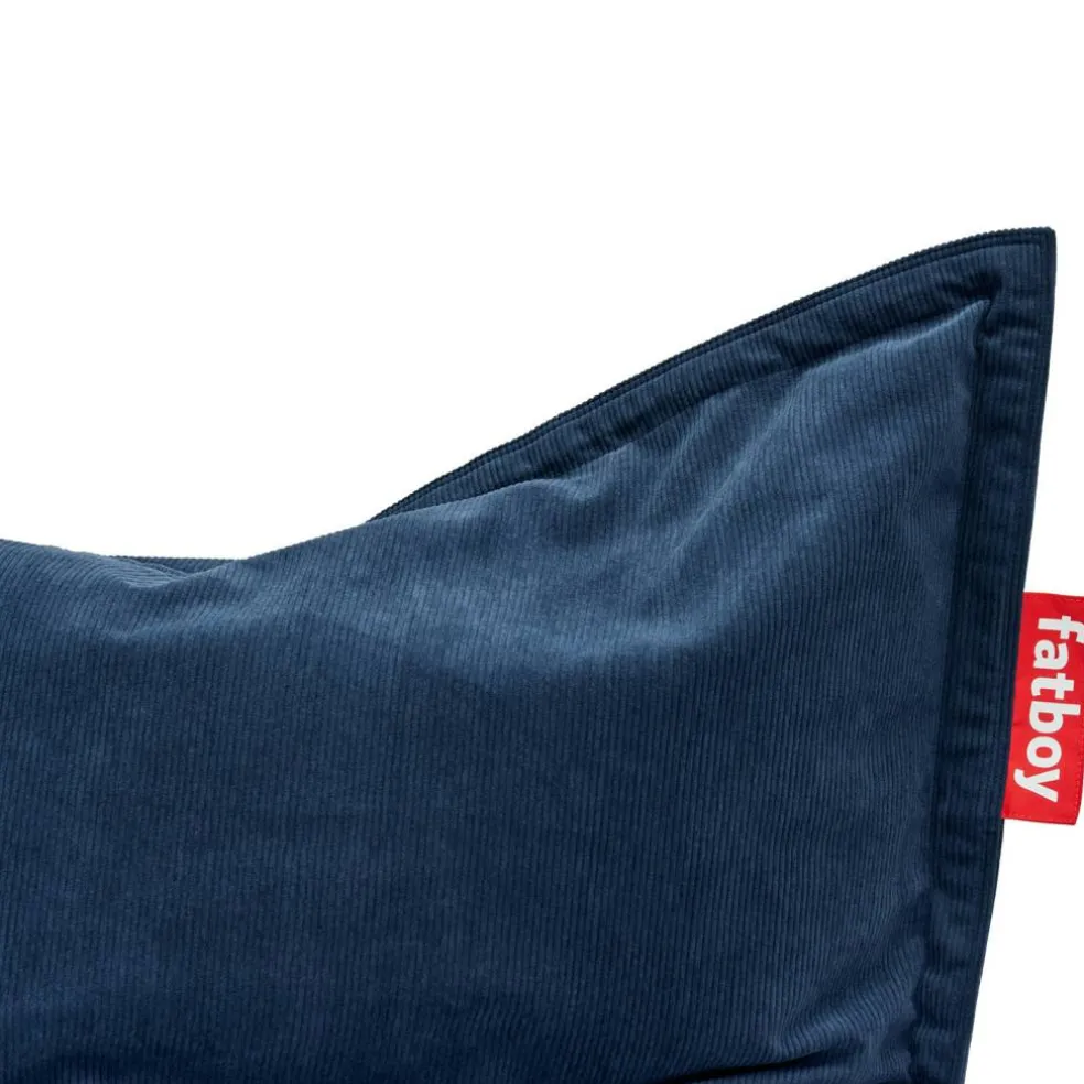 Recycled Original Slim Cord Sittsäck, Deep Blue