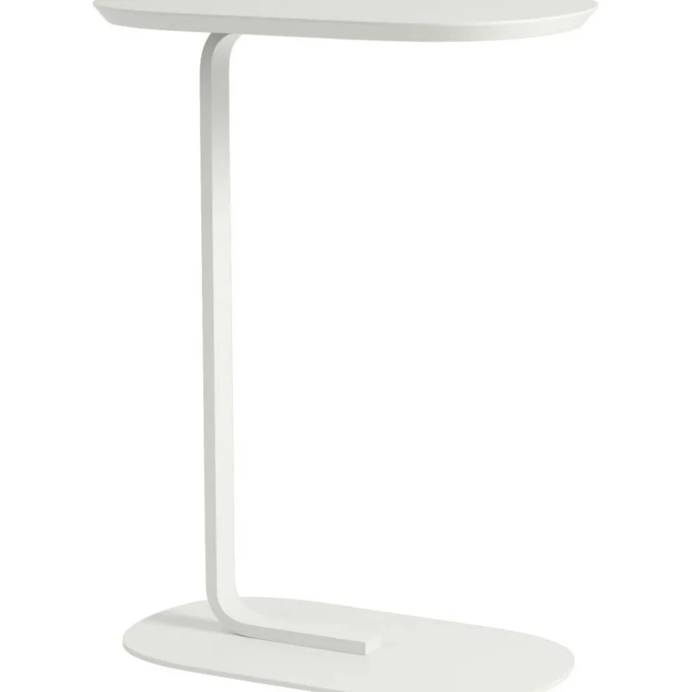Relate Sidobord 73,5 cm, Massiv Ek / Off-white