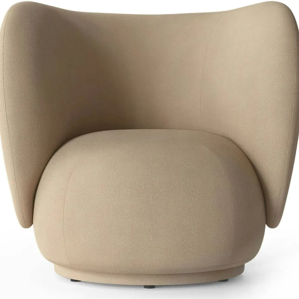 Rico Brushed Loungestol, Sand