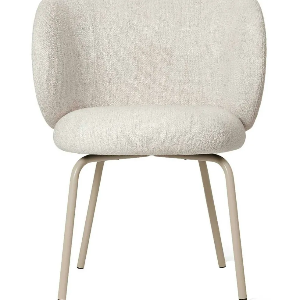 Rico Dining Cash Bouclé Matstol, Off-white