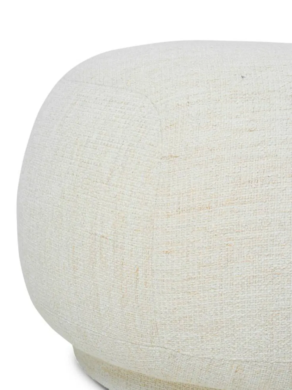 Rico Ottoman Boucle Sittpuff, Off-white