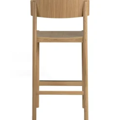 Rod Barstol 65 cm, Vitpigmenterad Ek