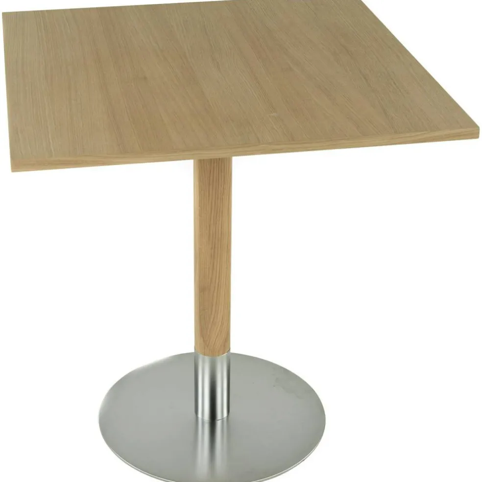 Rod Bord Vitpigmenterad Ek, Ø70 cm