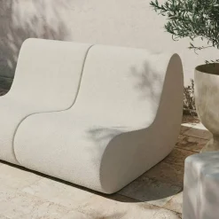 Rouli Center Modulsoffa, Off-white