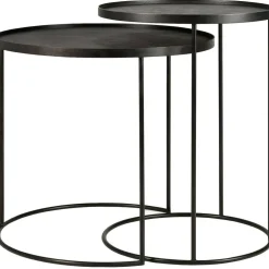 Round Brickbord Rund Set S/L, Svart