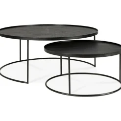 Round Tray Soffbord Set L/XL