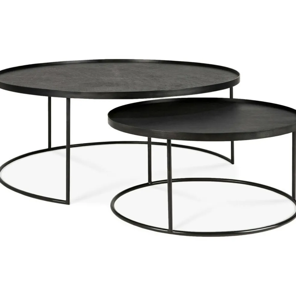 Round Tray Soffbord Set L/XL