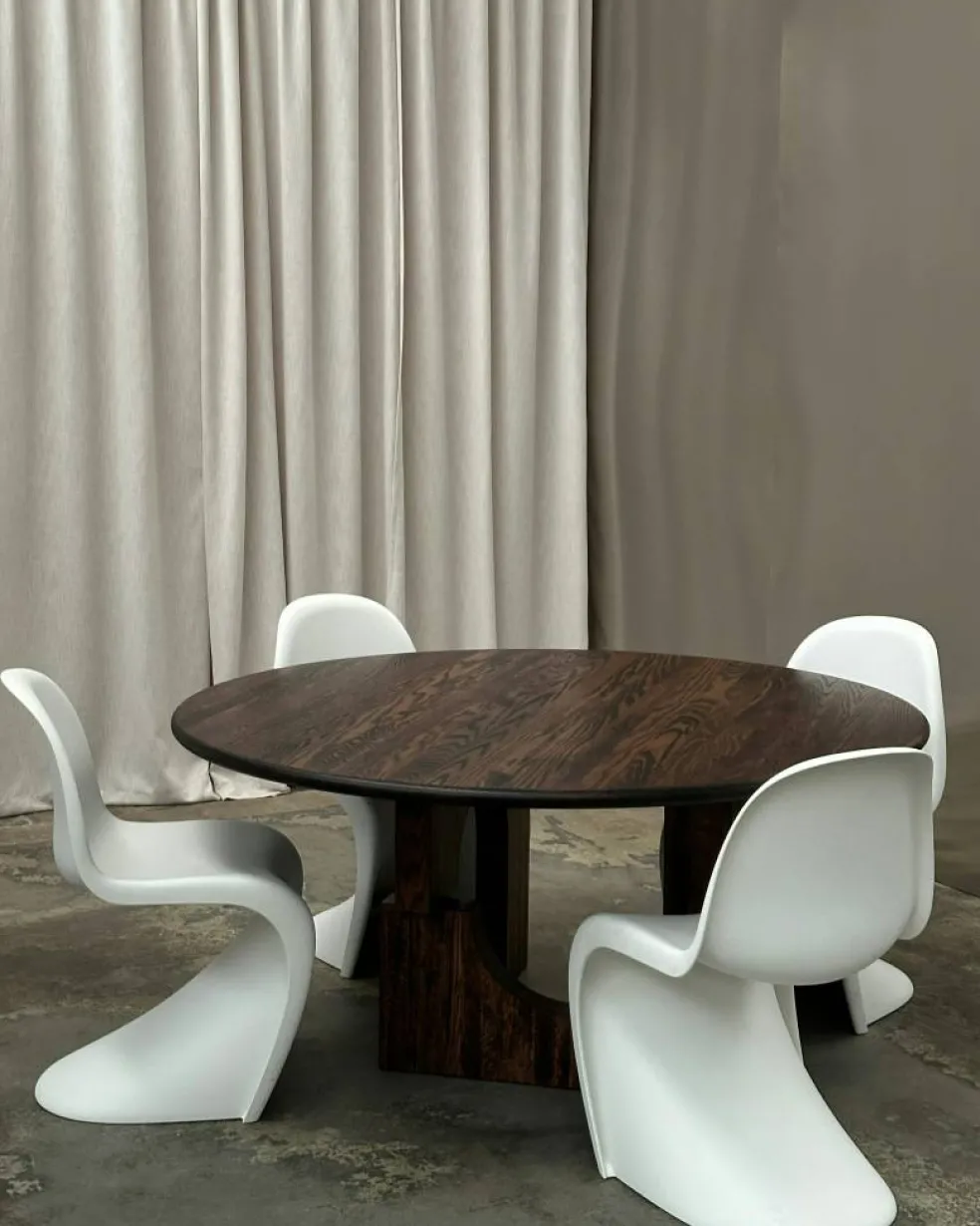 Sanders Matbord 160 cm, Mörk Ek