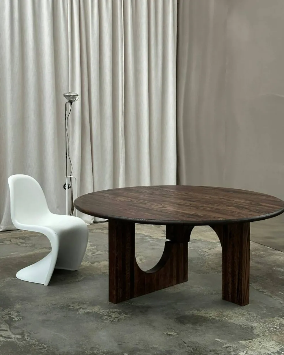 Sanders Matbord 160 cm, Mörk Ek