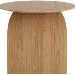 Savoa Soffbord Ø84 cm, Oljad Ek