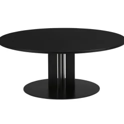 Scala Soffbord Ø110 cm, Svart Marmor