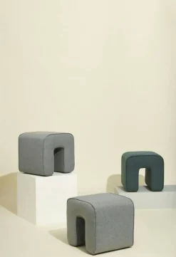 Sculpture Sittpuff, Mörkgrå