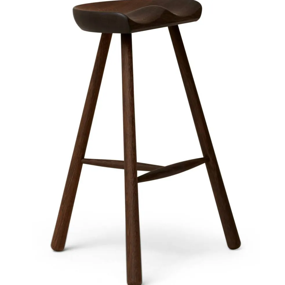 Shoemaker No. 68 Barpall 65 cm, Rökt Ek