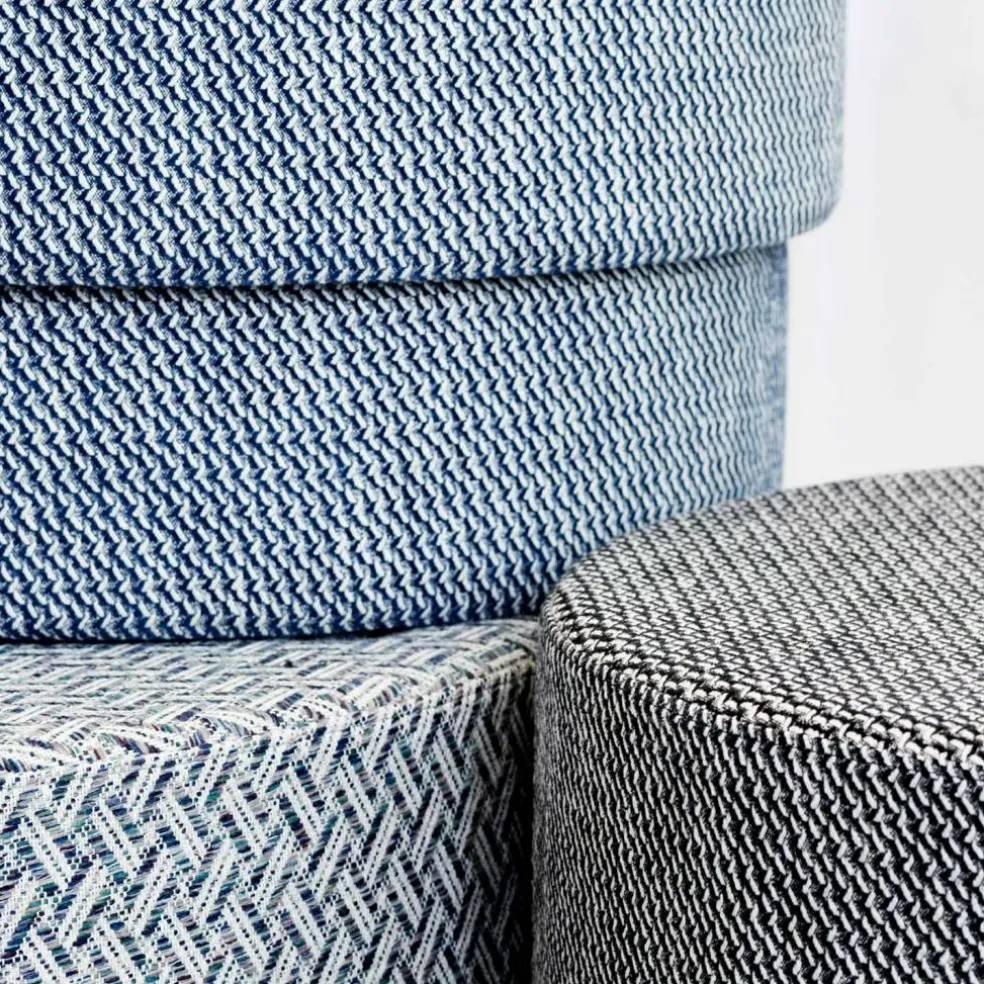 Silo Sittpuff Ø90 cm, Riviera Blue