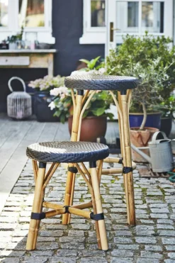 Simone Barstol 78 cm, Svart