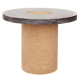 Sintra Bord Svart Marmor, Ø 60 cm