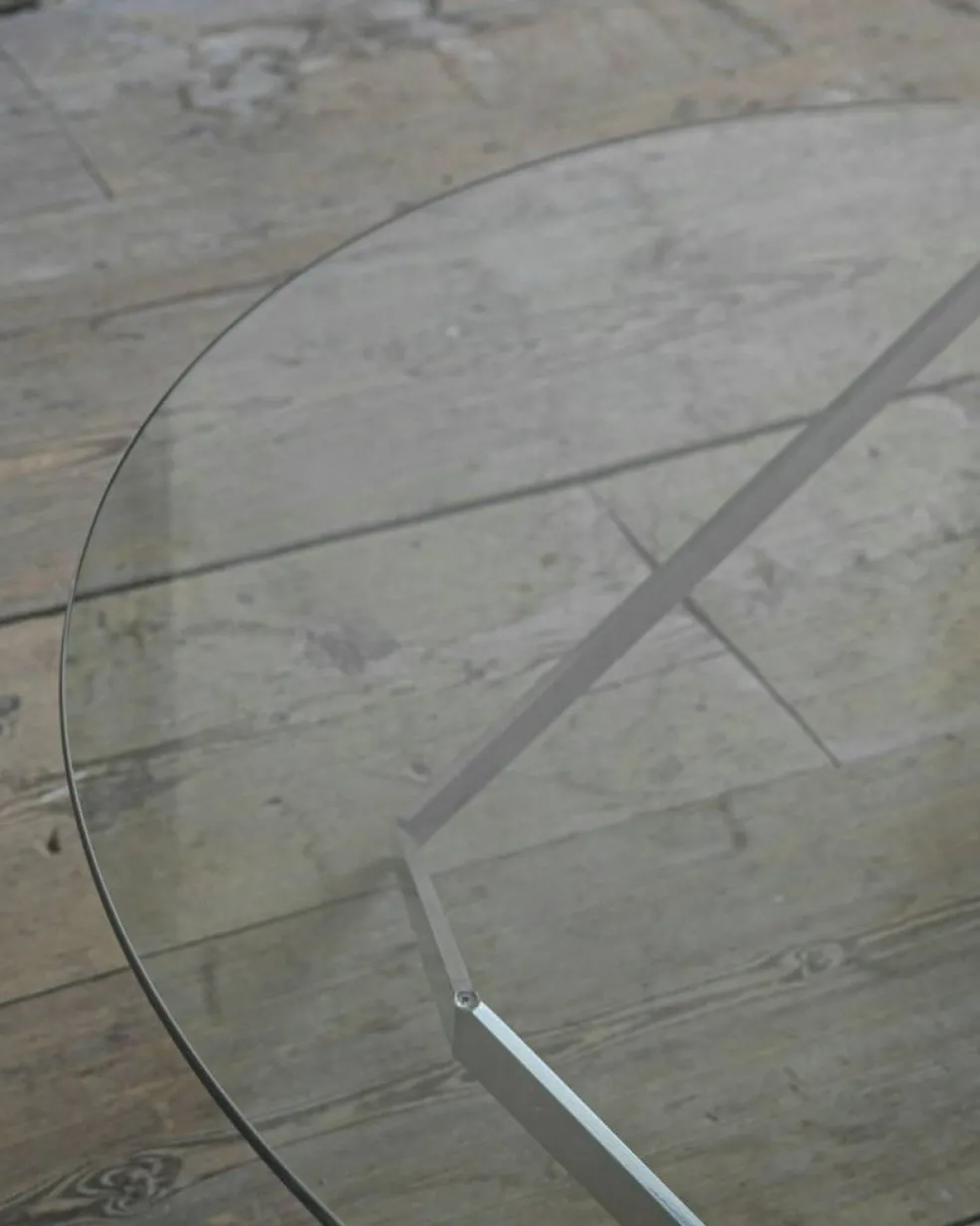 Sirius Soffbord Ø120x38 cm, Silver Grey