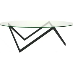Sirius Soffbord Ø120x38 cm, Svart