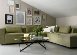 Sirius Soffbord Ø120x38 cm, Svart