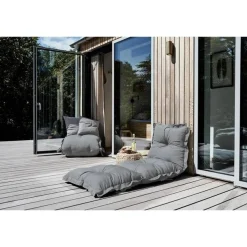 Sitt- och Sovfåtölj Bädd Utomhus 402 Beige