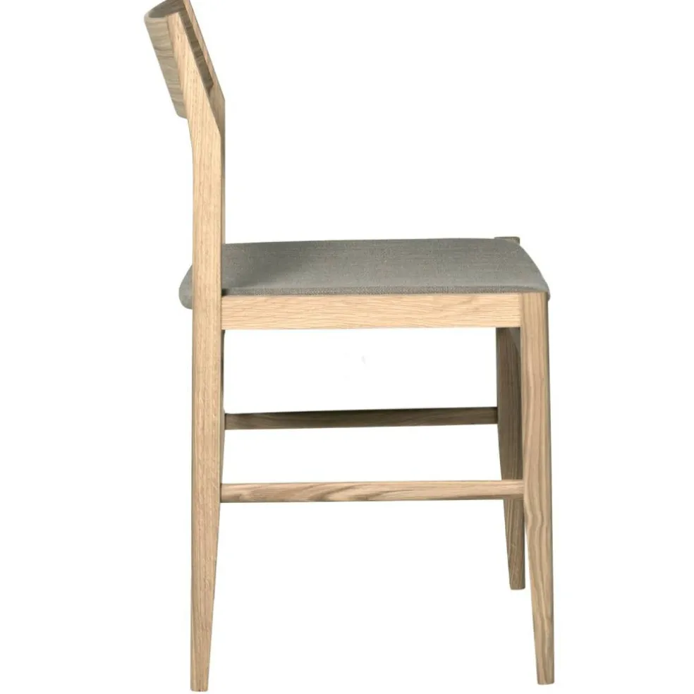Siza Stol, Vitpigmenterad Ek / Beige