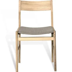 Siza Stol, Vitpigmenterad Ek / Beige