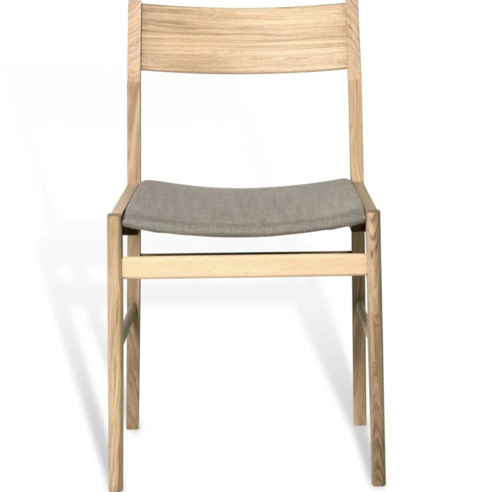 Siza Stol, Vitpigmenterad Ek / Beige