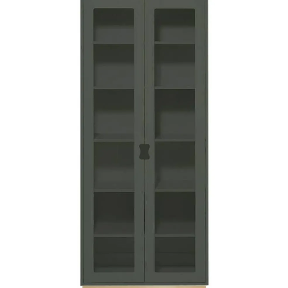 Snö F Vitrinskåp 42 cm, Green Khaki