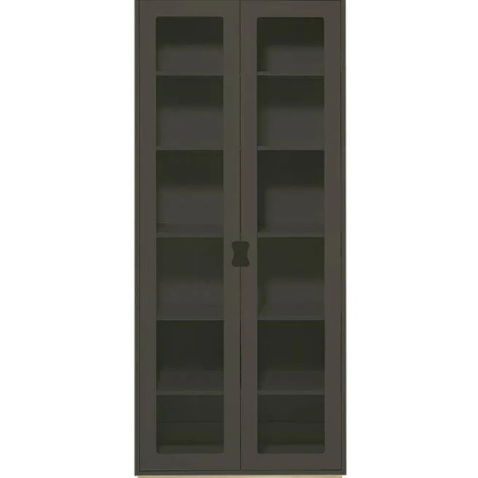 Snö F Vitrinskåp 30 cm, Taupe